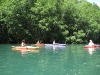 Playa Junquillal - Paradise for kayaking too. /  Playa Junquillal - Ein Paradies auch für Kayakfahrer.